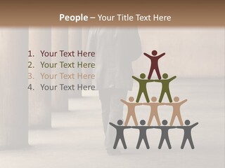 Fired Employee Outdoors Leaving PowerPoint Template