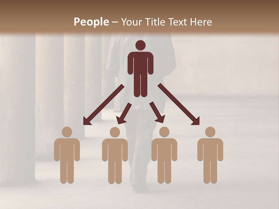 Fired Employee Outdoors Leaving PowerPoint Template