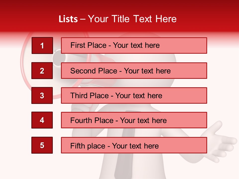 Information Shouting Announce PowerPoint Template