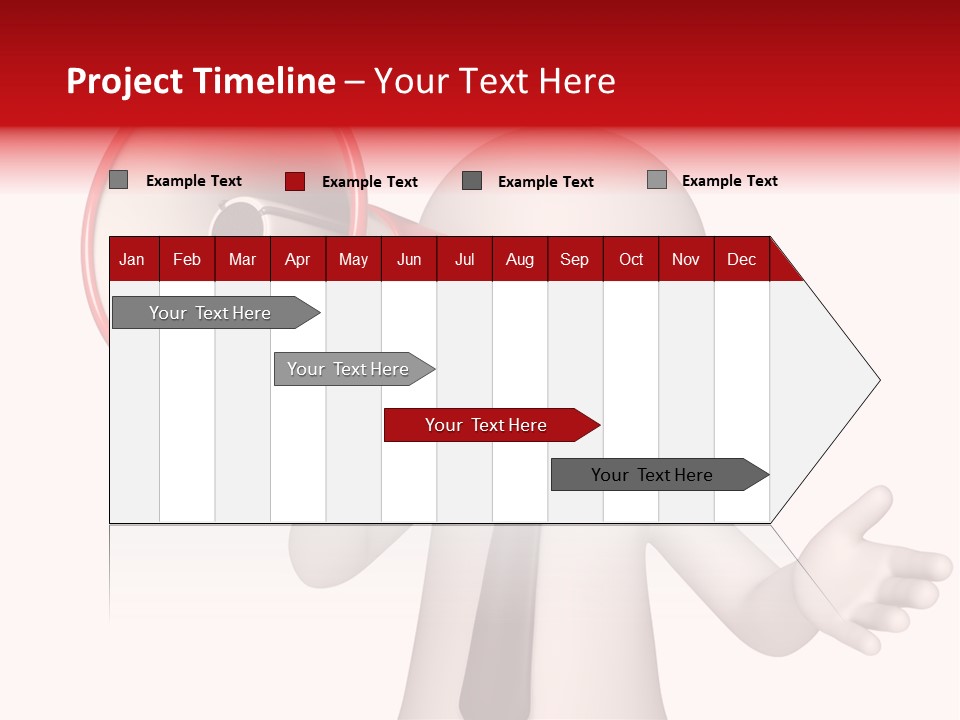 Information Shouting Announce PowerPoint Template