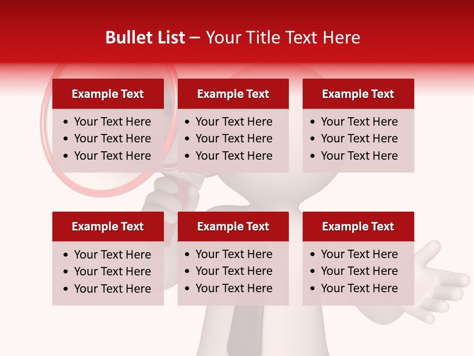 Information Shouting Announce PowerPoint Template