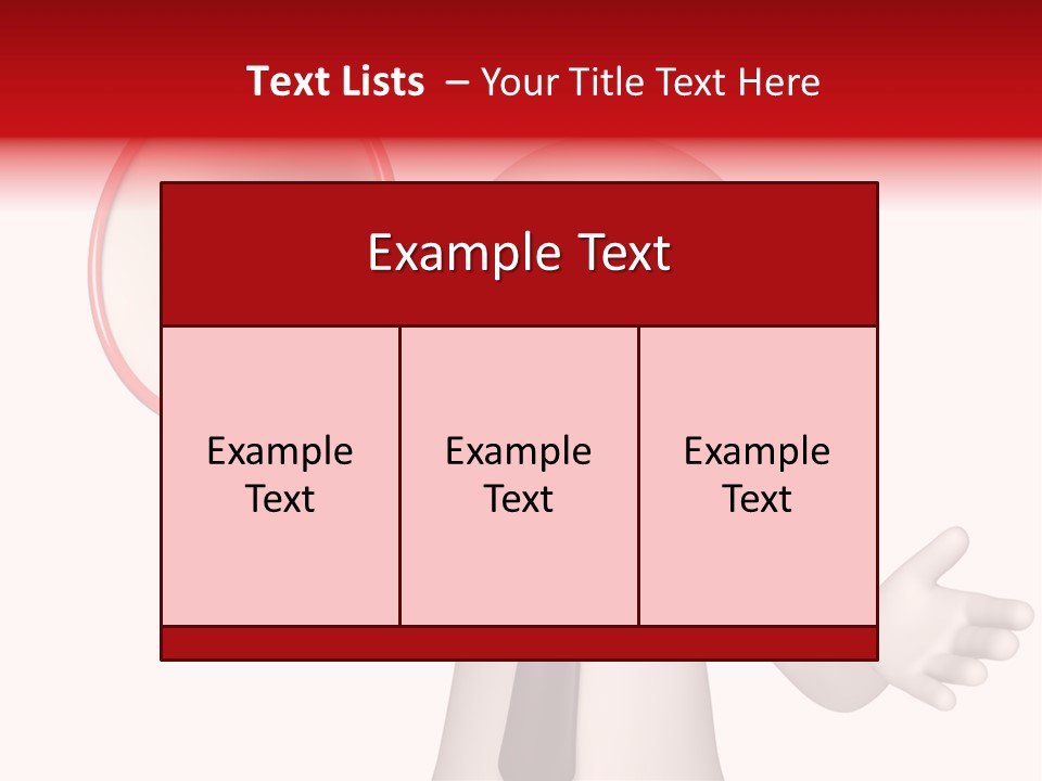 Information Shouting Announce PowerPoint Template