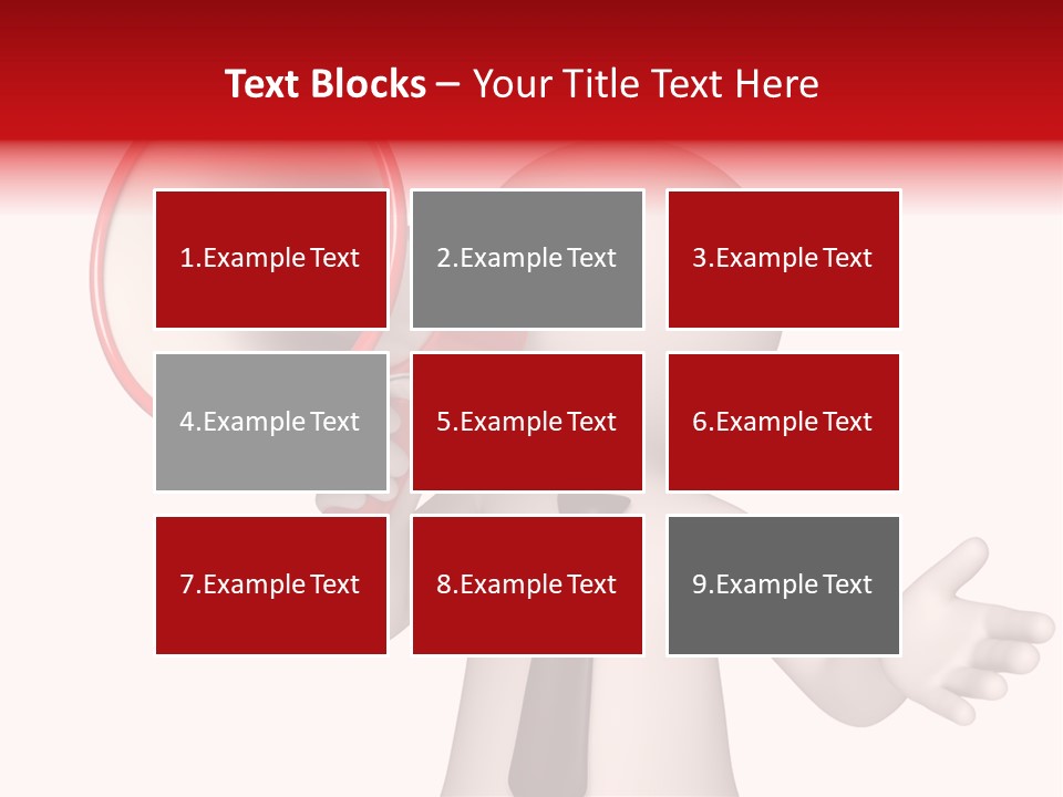 Information Shouting Announce PowerPoint Template