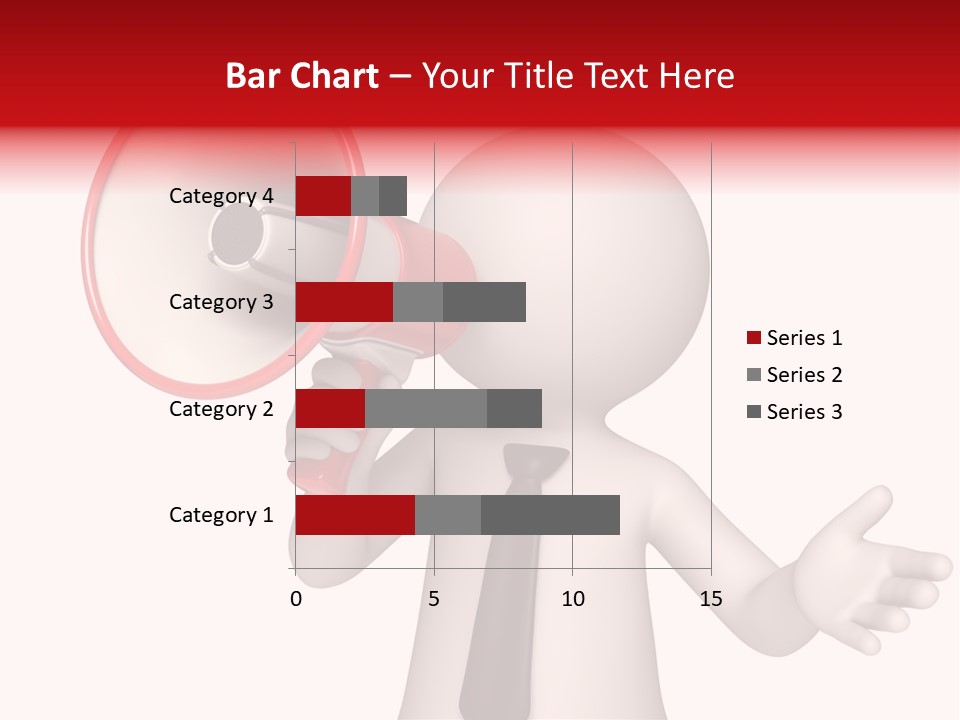 Information Shouting Announce PowerPoint Template
