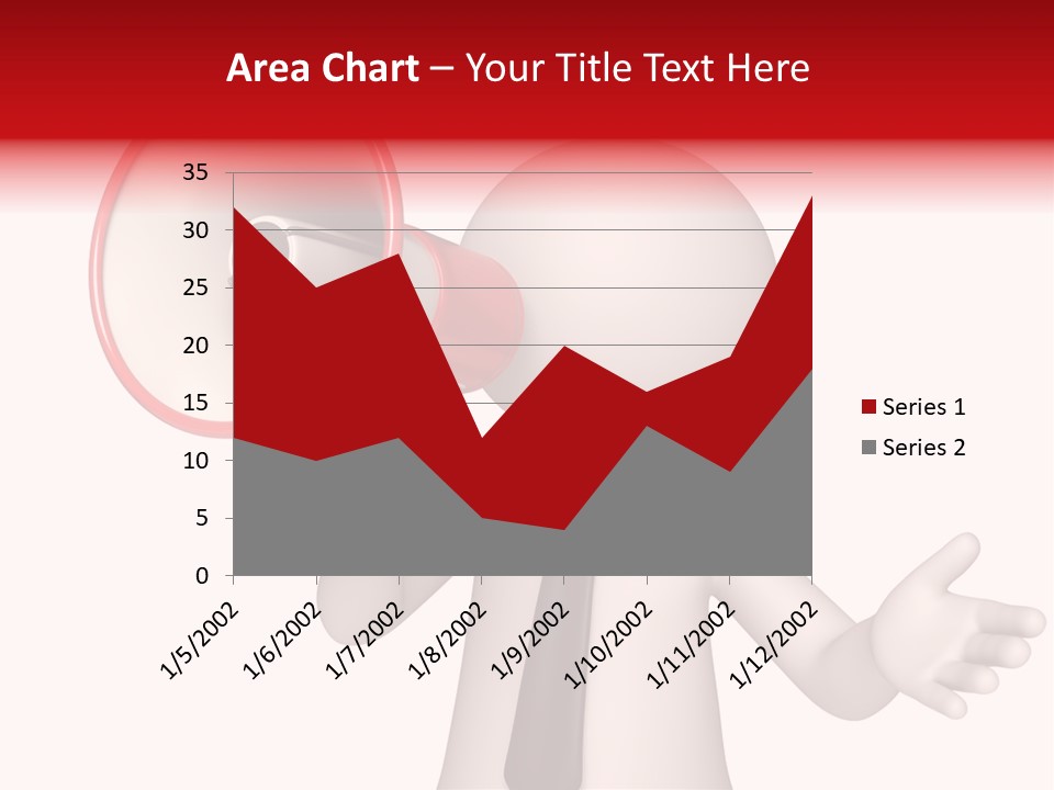 Information Shouting Announce PowerPoint Template