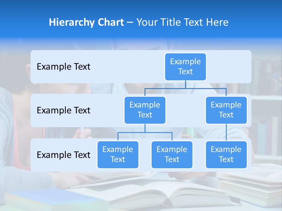 Woman College Book PowerPoint Template