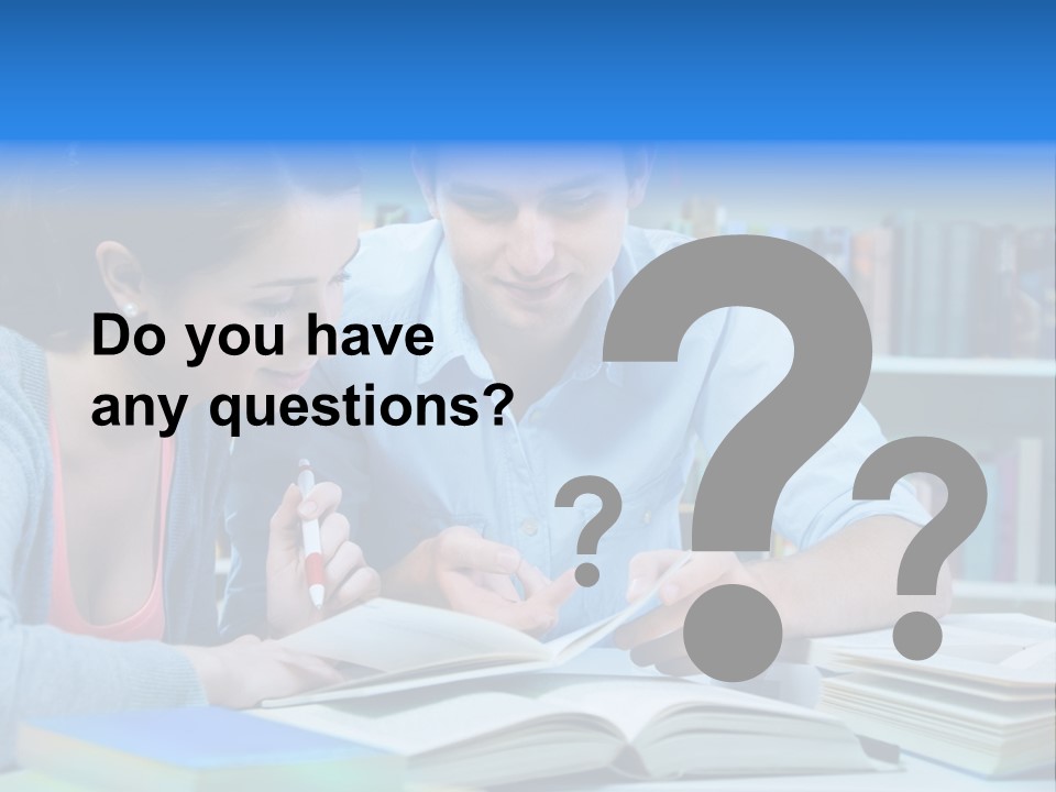 Woman College Book PowerPoint Template