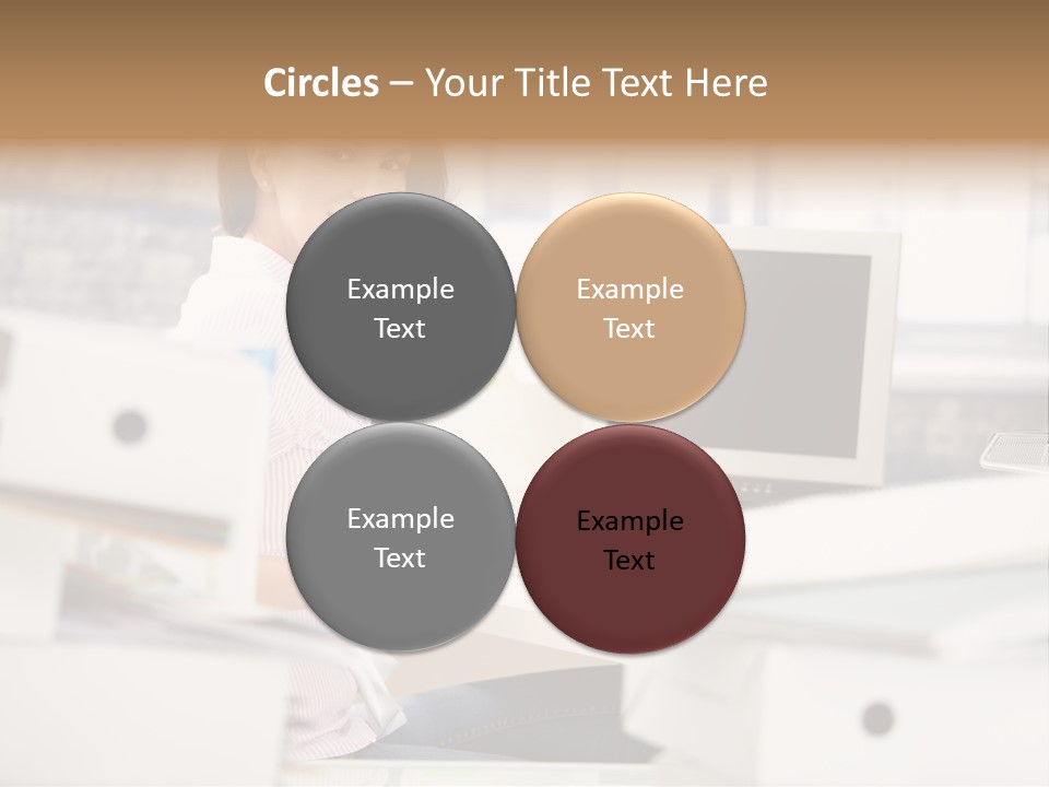 Worker Good Woman PowerPoint Template