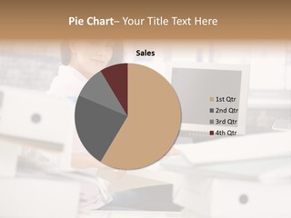 Worker Good Woman PowerPoint Template