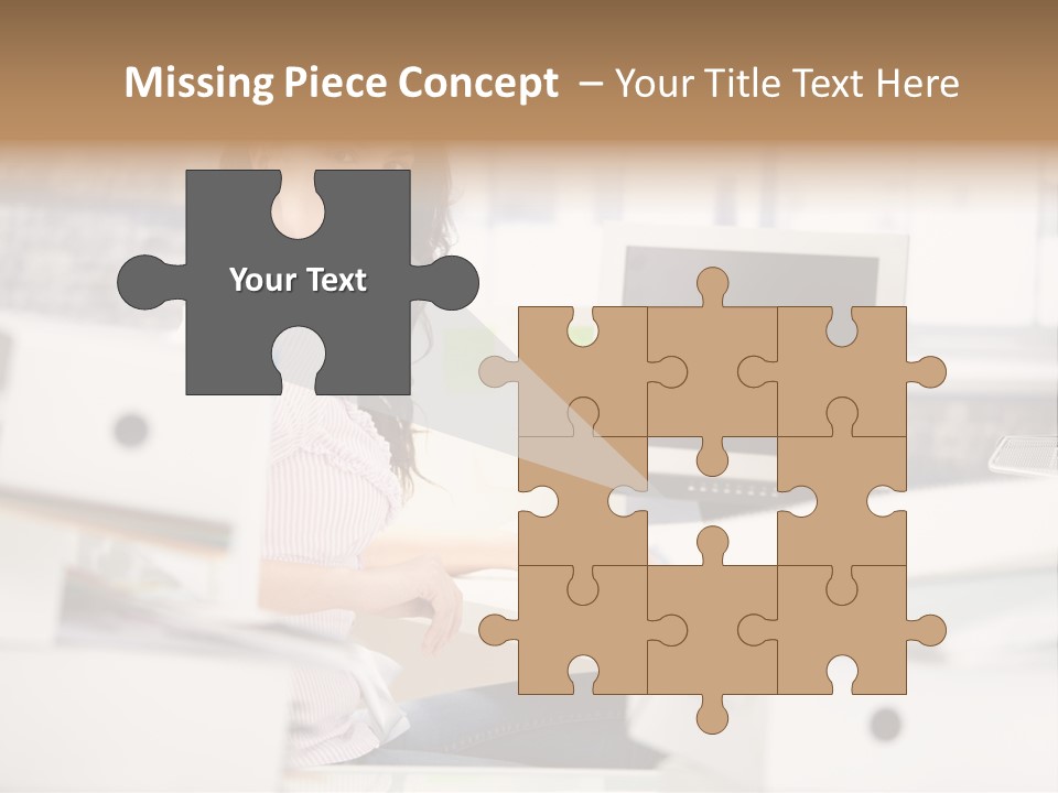 Worker Good Woman PowerPoint Template