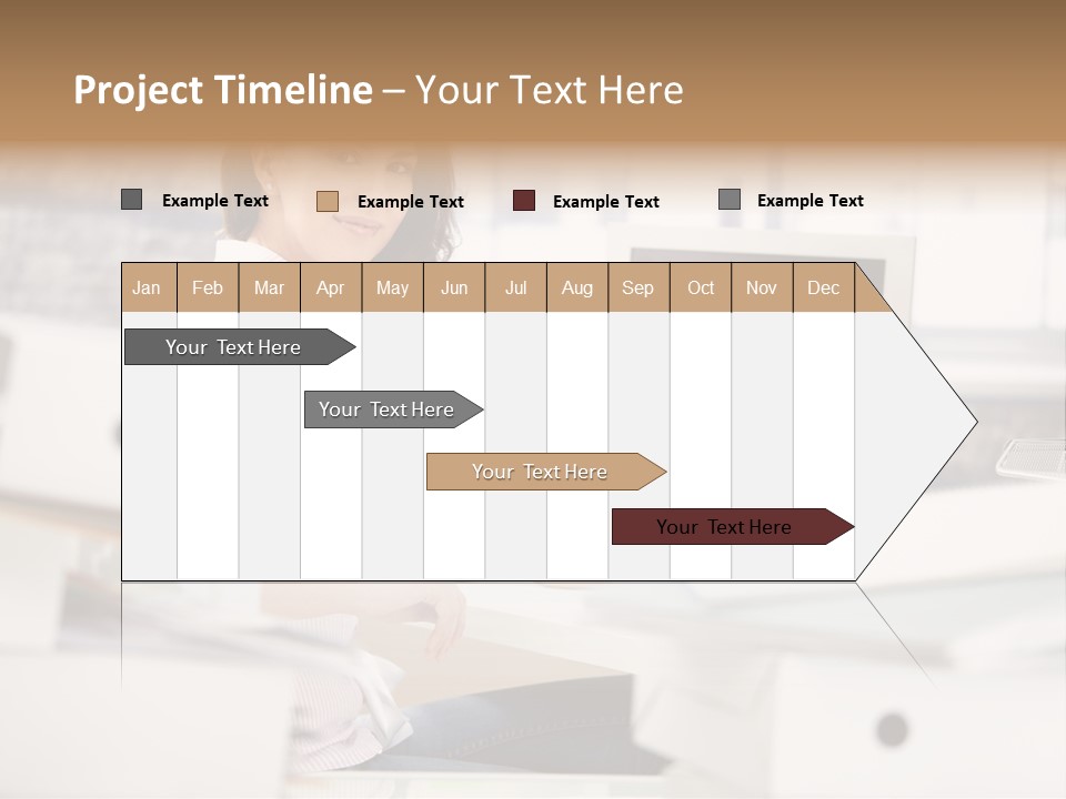 Worker Good Woman PowerPoint Template