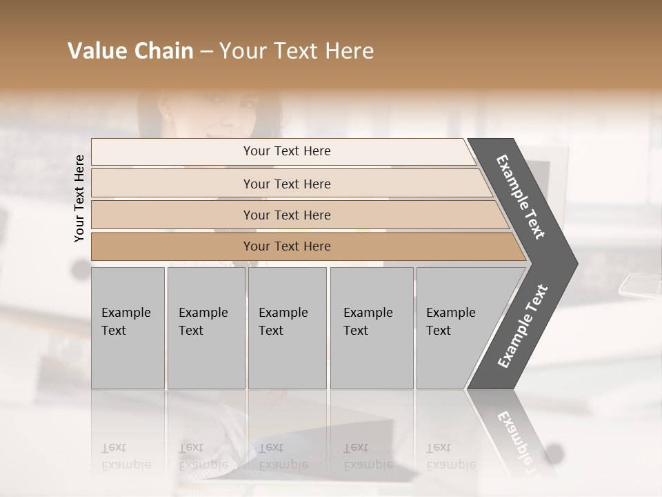 Worker Good Woman PowerPoint Template