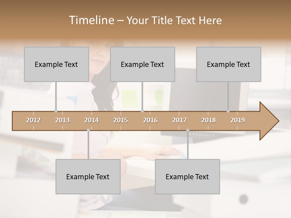 Worker Good Woman PowerPoint Template