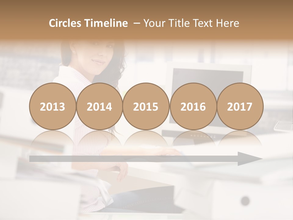 Worker Good Woman PowerPoint Template