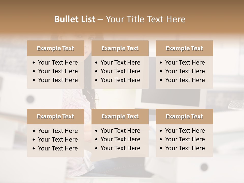 Worker Good Woman PowerPoint Template