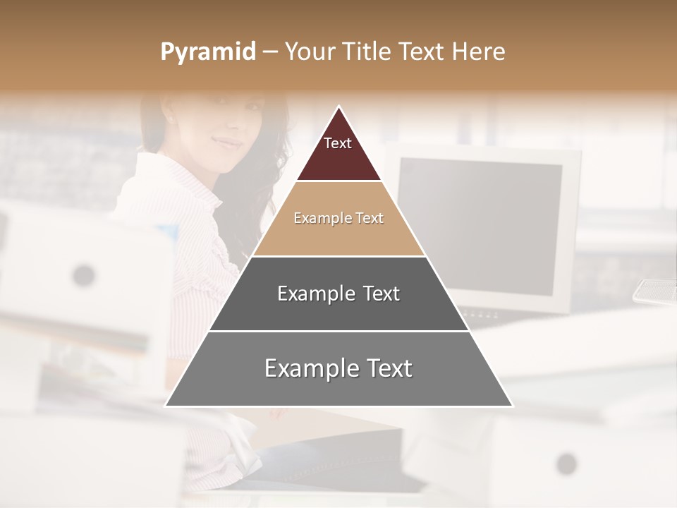 Worker Good Woman PowerPoint Template