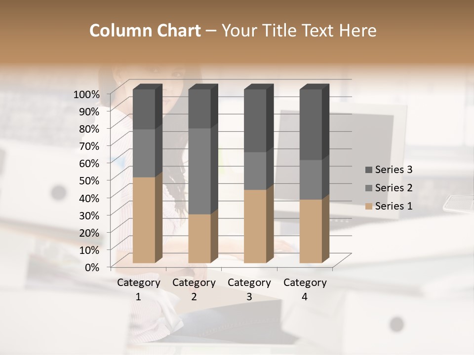 Worker Good Woman PowerPoint Template