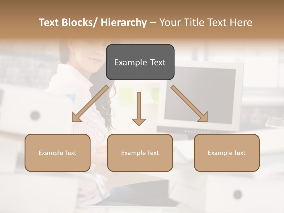 Worker Good Woman PowerPoint Template