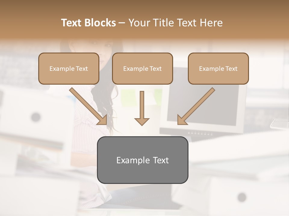 Worker Good Woman PowerPoint Template