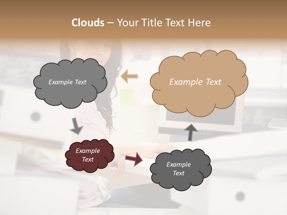 Worker Good Woman PowerPoint Template