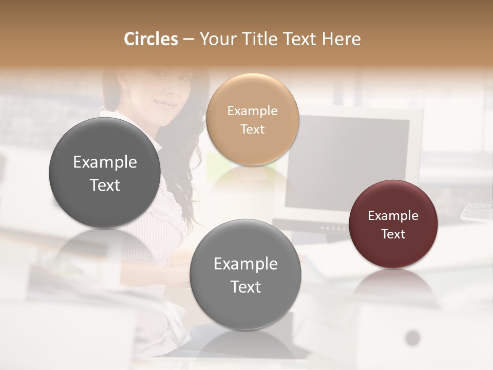 Worker Good Woman PowerPoint Template