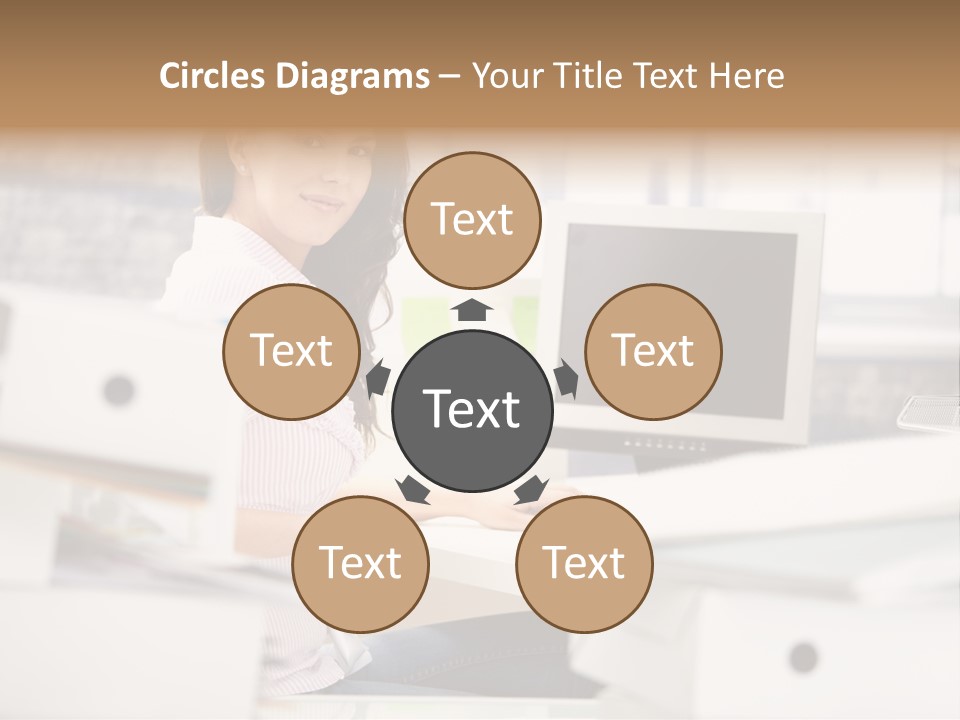 Worker Good Woman PowerPoint Template