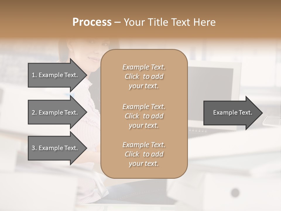 Worker Good Woman PowerPoint Template