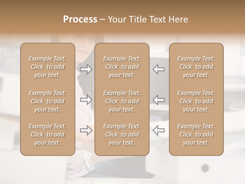 Worker Good Woman PowerPoint Template