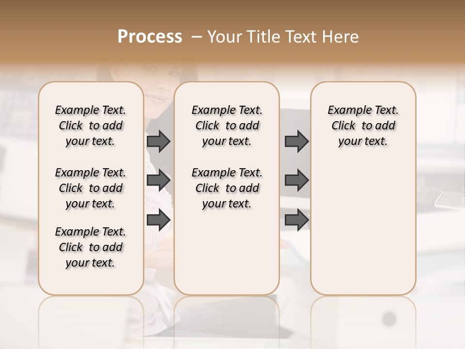 Worker Good Woman PowerPoint Template
