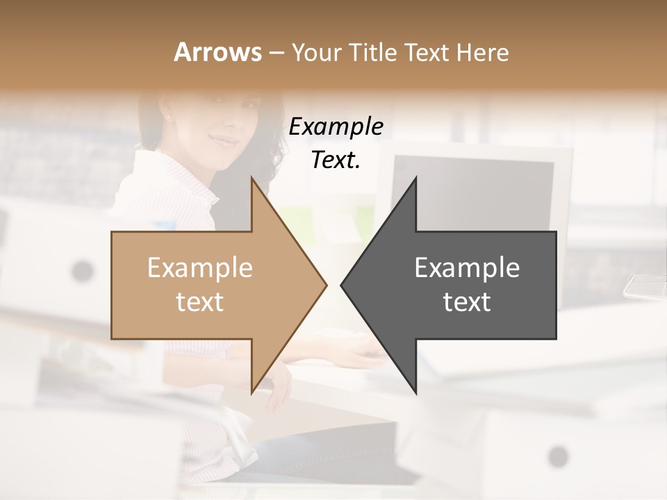 Worker Good Woman PowerPoint Template