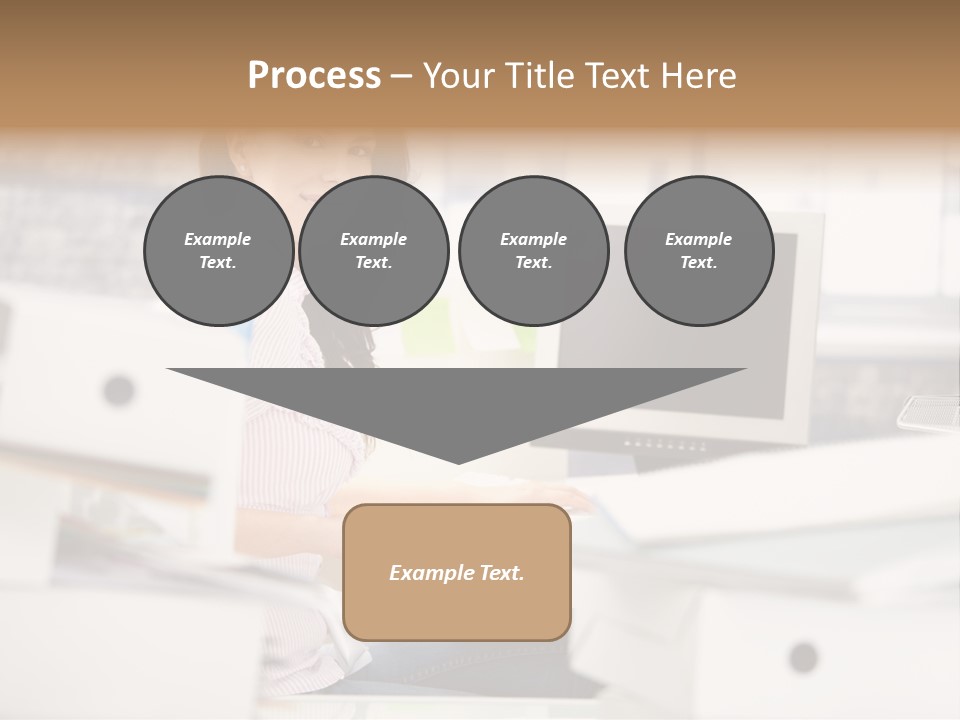 Worker Good Woman PowerPoint Template