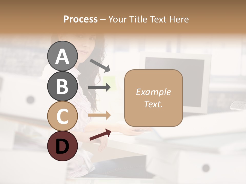 Worker Good Woman PowerPoint Template