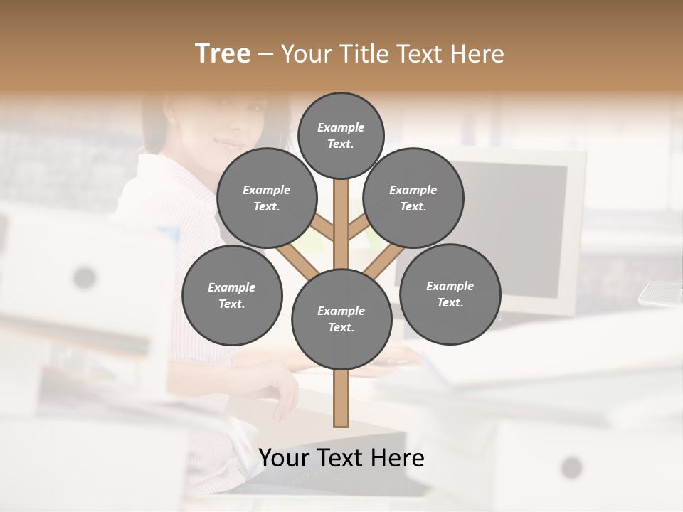 Worker Good Woman PowerPoint Template