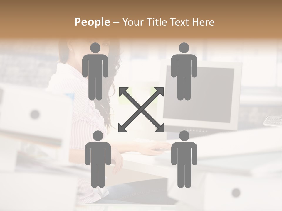 Worker Good Woman PowerPoint Template