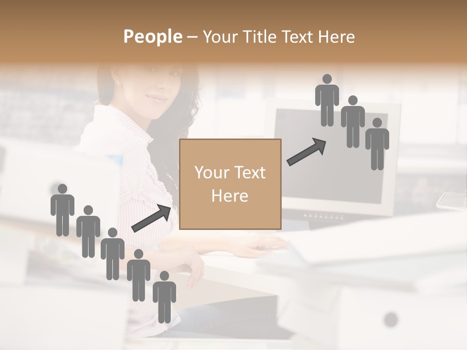 Worker Good Woman PowerPoint Template