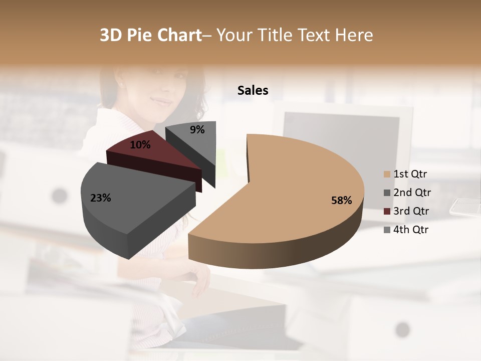 Worker Good Woman PowerPoint Template