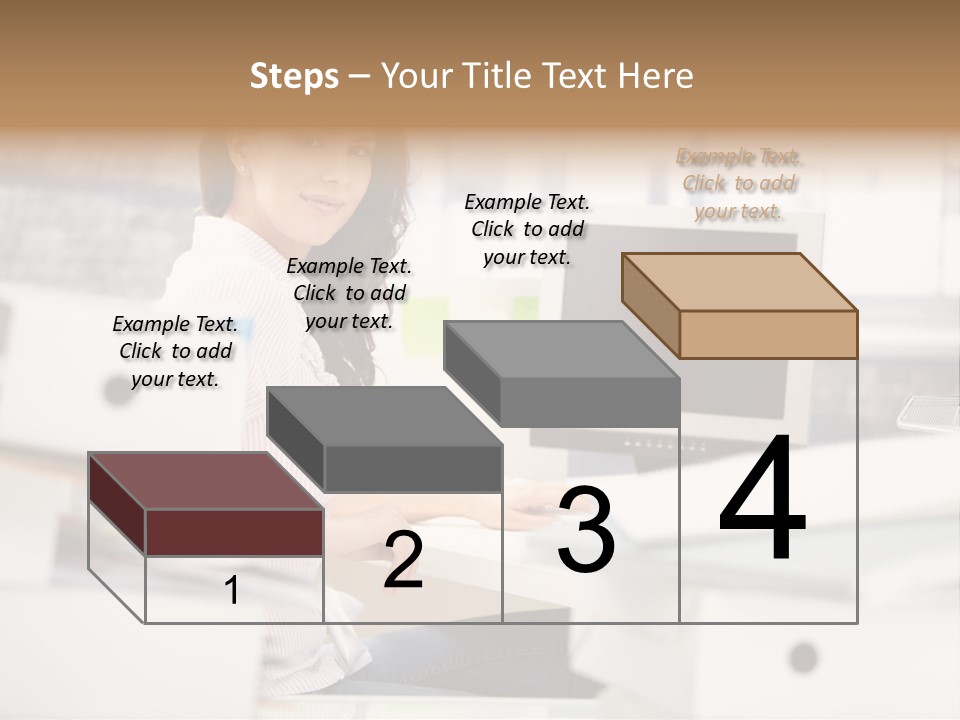 Worker Good Woman PowerPoint Template