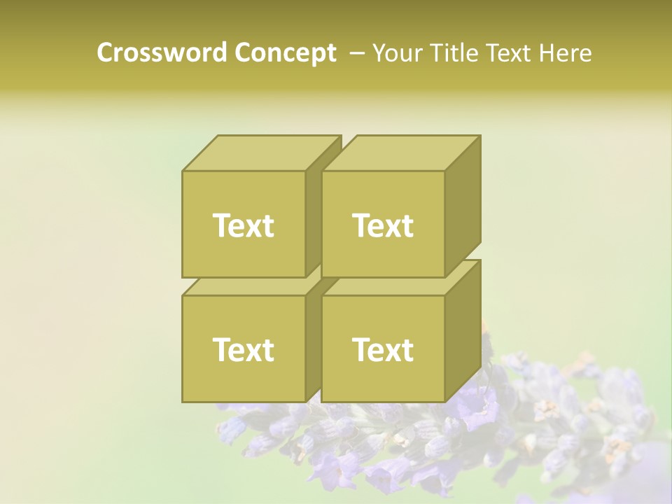 Furry Pollination Pollen PowerPoint Template