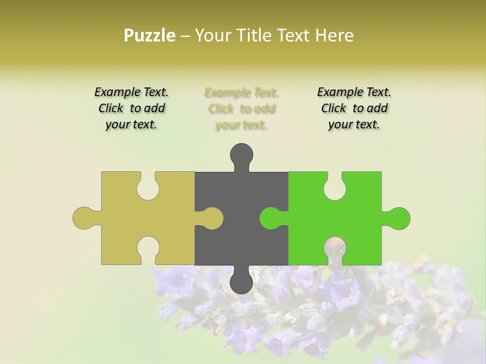 Furry Pollination Pollen PowerPoint Template