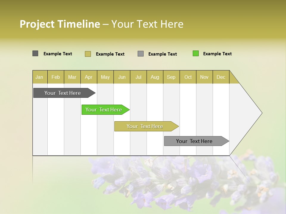 Furry Pollination Pollen PowerPoint Template