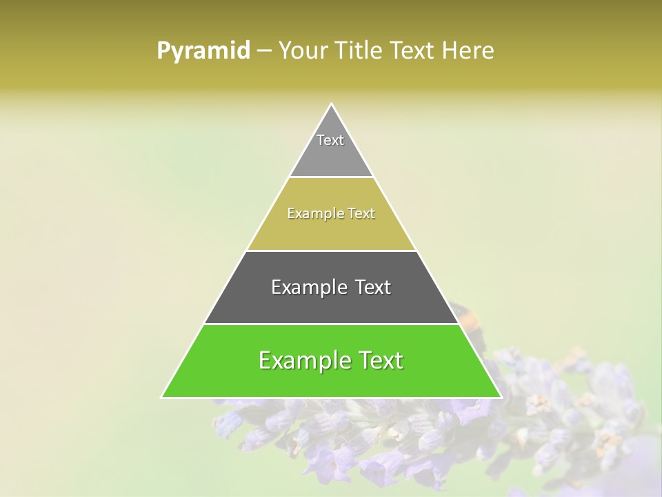 Furry Pollination Pollen PowerPoint Template