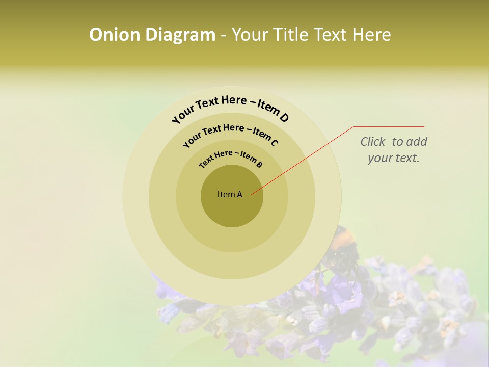 Furry Pollination Pollen PowerPoint Template