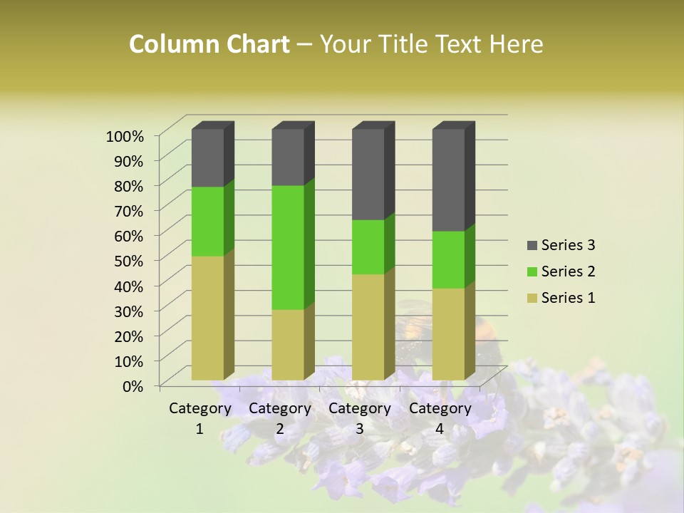 Furry Pollination Pollen PowerPoint Template