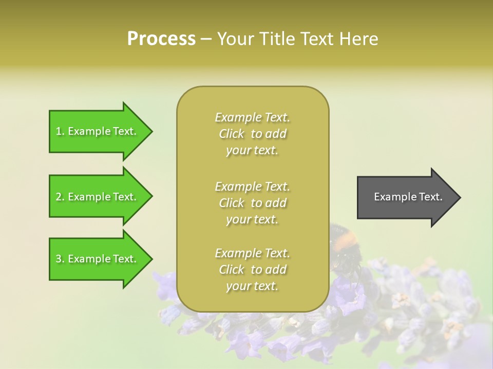 Furry Pollination Pollen PowerPoint Template