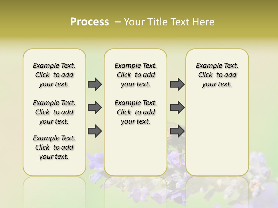 Furry Pollination Pollen PowerPoint Template