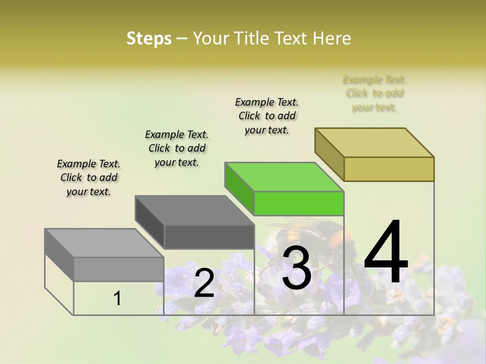 Furry Pollination Pollen PowerPoint Template