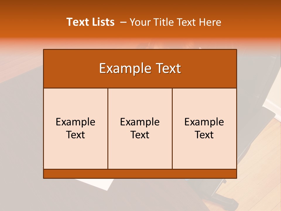 A Little Girl Sitting At A Desk Talking On A Phone PowerPoint Template