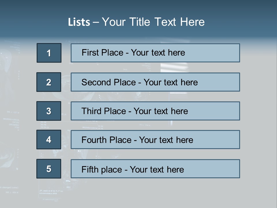 Cancer Anatomy Ray PowerPoint Template