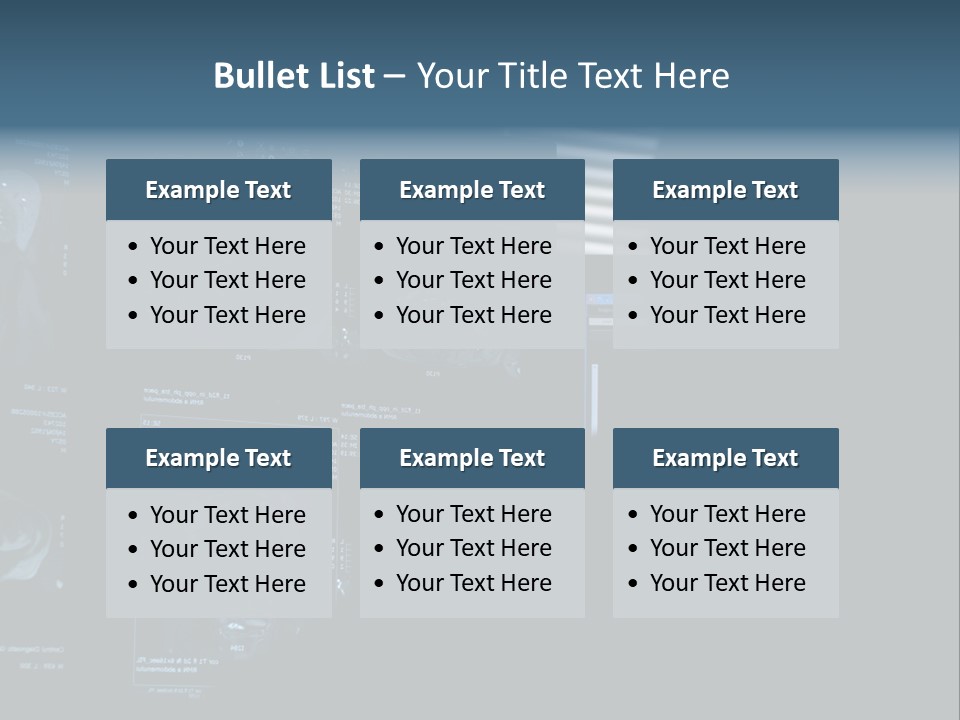 Cancer Anatomy Ray PowerPoint Template
