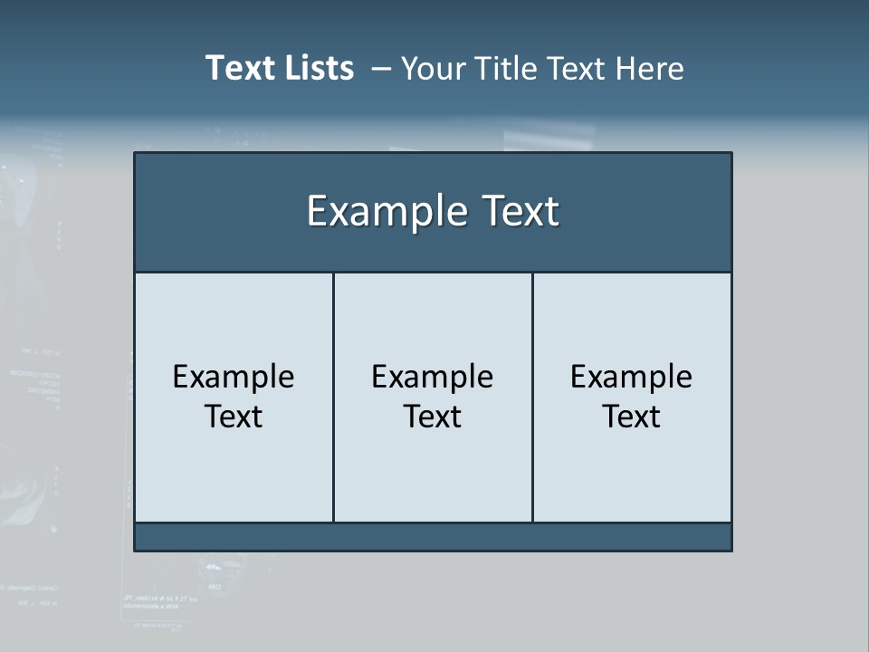Cancer Anatomy Ray PowerPoint Template